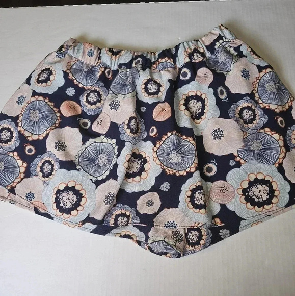 Zara Trafaluc Collection Multi Colored Floral Skort XS BOHO,BEACH,CASUAL - Picture 8 of 10
